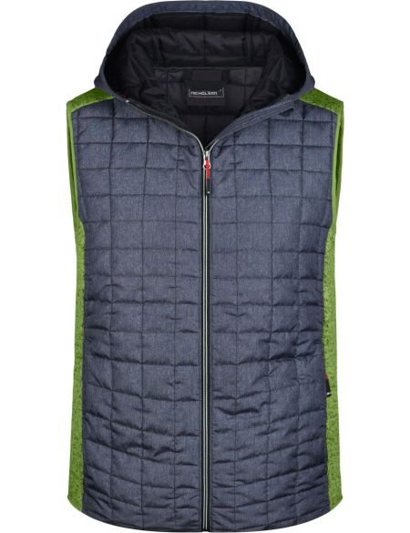 Damen 3-in-1 Jacke James Nicholson JN1153 navy/silver