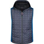 Damen 3-in-1 Jacke James Nicholson JN1153 navy/silver