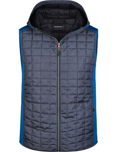 Damen 3-in-1 Jacke James Nicholson JN1153 navy/silver