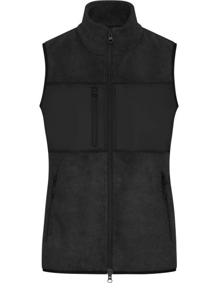 Damen 3-in-1 Jacke James Nicholson JN1153 navy/silver