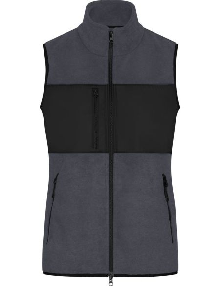 Damen 3-in-1 Jacke James Nicholson JN1153 navy/silver