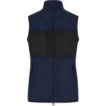 Damen 3-in-1 Jacke James Nicholson JN1153 navy/silver