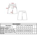 Arbeitsshorts Farbe James Nicholson JN872X (Größe 62) Marine/Türkis