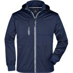 Herren 3-Lagen-Wintersport-Softshelljacke James Nicholson JN1053 navy