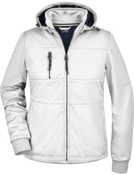 Herren 3-Lagen-Wintersport-Softshelljacke James Nicholson JN1053 navy