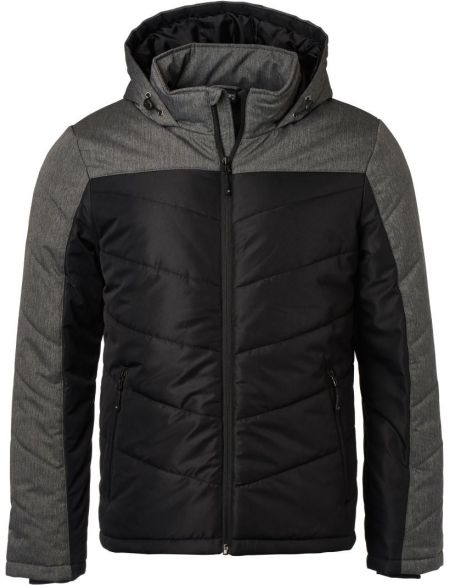 Herren Outdoor Hybrid Jacke James Nicholson JN1050 black