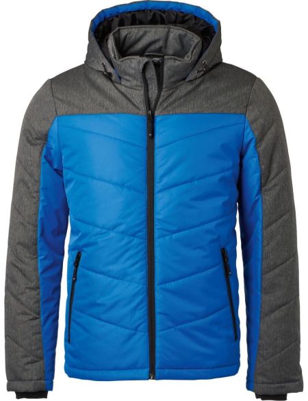 Herren Outdoor Hybrid Jacke James Nicholson JN1050 black