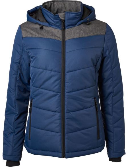Herren Outdoor Hybrid Jacke James Nicholson JN1050 black
