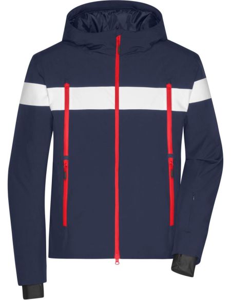 Herren Outdoor Hybrid Jacke James Nicholson JN1050 black