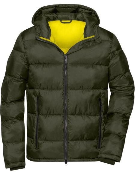 Herren Outdoor Hybrid Jacke James Nicholson JN1050 black