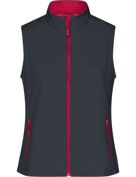 Damen 3-in-1 Jacke James Nicholson JN1153 navy/silver