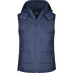 Damen 3-in-1 Jacke James Nicholson JN1153 navy/silver