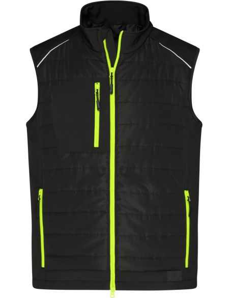 Damen 3-in-1 Jacke James Nicholson JN1153 navy/silver