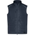 Damen 3-in-1 Jacke James Nicholson JN1153 navy/silver