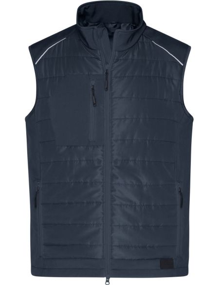 Damen 3-in-1 Jacke James Nicholson JN1153 navy/silver