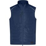 Damen 3-in-1 Jacke James Nicholson JN1153 navy/silver