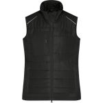 Damen 3-in-1 Jacke James Nicholson JN1153 navy/silver