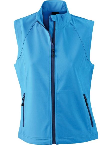 Damen 3-in-1 Jacke James Nicholson JN1153 navy/silver
