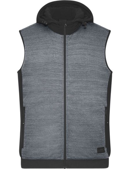 Damen 3-in-1 Jacke James Nicholson JN1153 navy/silver