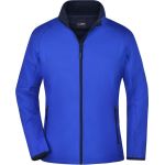 Herren 3-Lagen-Wintersport-Softshelljacke James Nicholson JN1053 navy