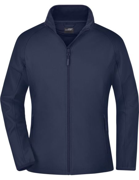 Herren 3-Lagen-Wintersport-Softshelljacke James Nicholson JN1053 navy