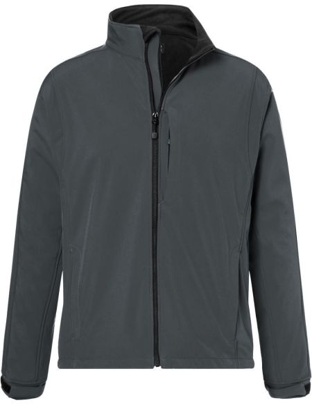 Herren 3-Lagen-Wintersport-Softshelljacke James Nicholson JN1053 navy