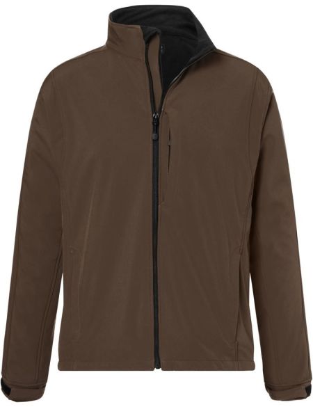 Herren 3-Lagen-Wintersport-Softshelljacke James Nicholson JN1053 navy