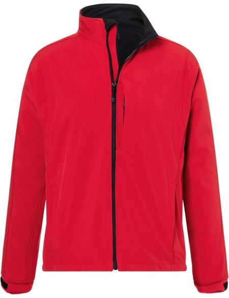 Herren 3-Lagen-Wintersport-Softshelljacke James Nicholson JN1053 navy