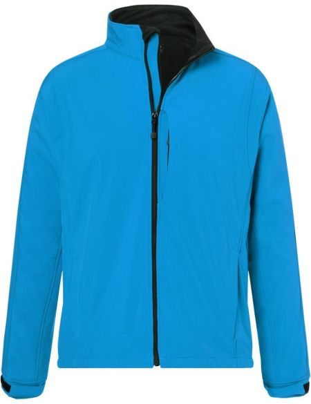 Herren 3-Lagen-Wintersport-Softshelljacke James Nicholson JN1053 navy