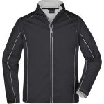 Herren 3-Lagen-Wintersport-Softshelljacke James Nicholson JN1053 navy