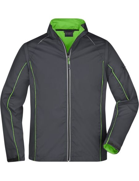 Herren 3-Lagen-Wintersport-Softshelljacke James Nicholson JN1053 navy
