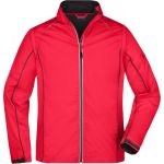 Herren 3-Lagen-Wintersport-Softshelljacke James Nicholson JN1053 navy