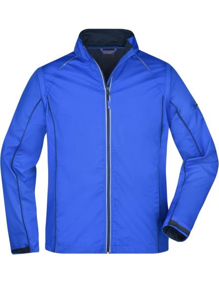 Herren 3-Lagen-Wintersport-Softshelljacke James Nicholson JN1053 navy
