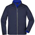 Herren 3-Lagen-Wintersport-Softshelljacke James Nicholson JN1053 navy