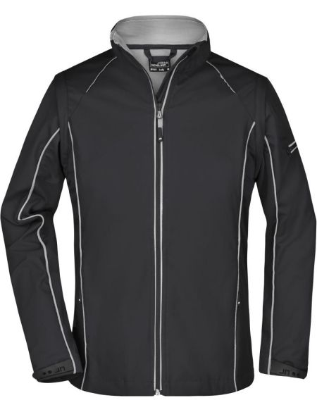 Herren 3-Lagen-Wintersport-Softshelljacke James Nicholson JN1053 navy
