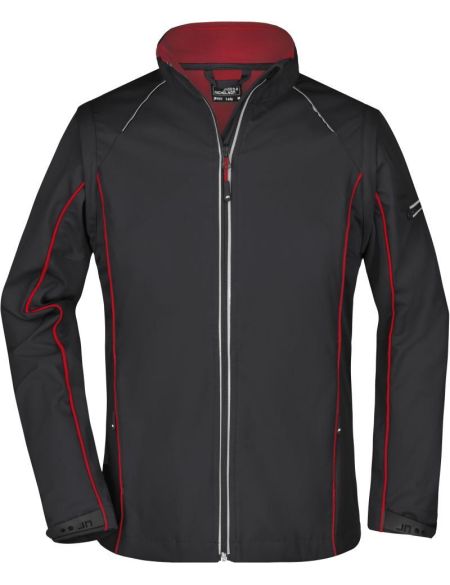 Herren 3-Lagen-Wintersport-Softshelljacke James Nicholson JN1053 navy