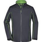 Herren 3-Lagen-Wintersport-Softshelljacke James Nicholson JN1053 navy