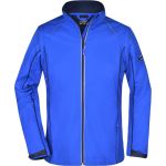 Herren 3-Lagen-Wintersport-Softshelljacke James Nicholson JN1053 navy