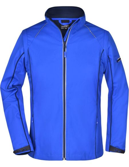 Herren 3-Lagen-Wintersport-Softshelljacke James Nicholson JN1053 navy