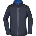 Herren 3-Lagen-Wintersport-Softshelljacke James Nicholson JN1053 navy
