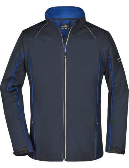 Herren 3-Lagen-Wintersport-Softshelljacke James Nicholson JN1053 navy