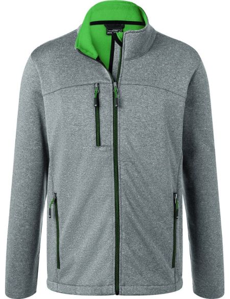 Herren 3-Lagen-Wintersport-Softshelljacke James Nicholson JN1053 navy