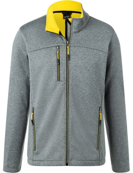 Herren 3-Lagen-Wintersport-Softshelljacke James Nicholson JN1053 navy