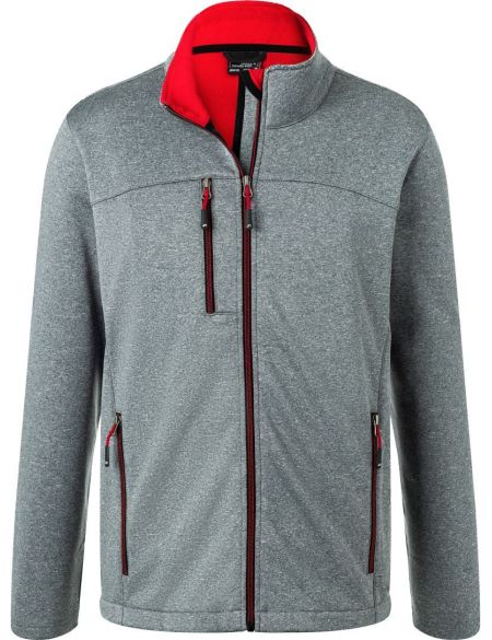 Herren 3-Lagen-Wintersport-Softshelljacke James Nicholson JN1053 navy