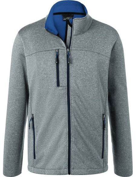 Herren 3-Lagen-Wintersport-Softshelljacke James Nicholson JN1053 navy