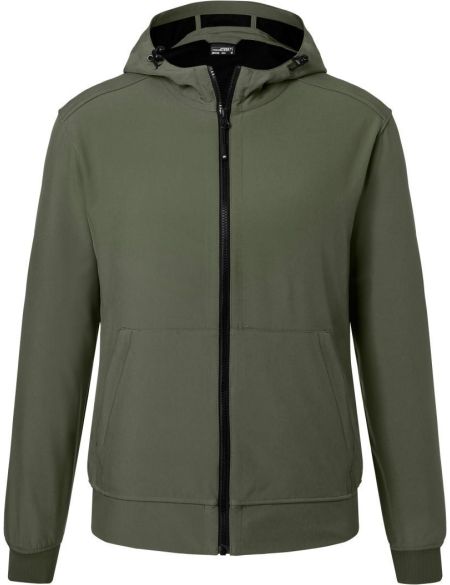 Herren 3-Lagen-Wintersport-Softshelljacke James Nicholson JN1053 navy