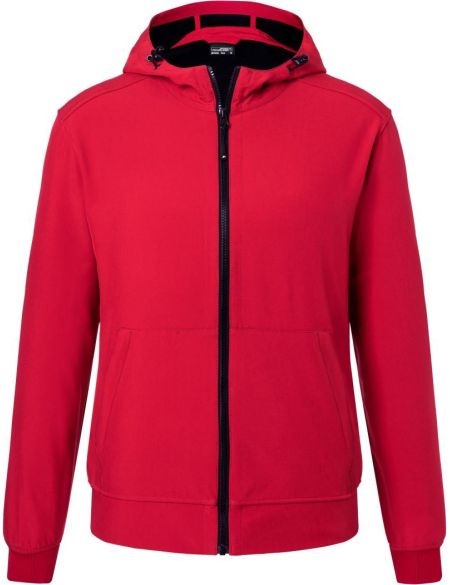 Herren 3-Lagen-Wintersport-Softshelljacke James Nicholson JN1053 navy