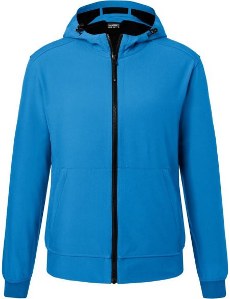 Herren 3-Lagen-Wintersport-Softshelljacke James Nicholson JN1053 navy