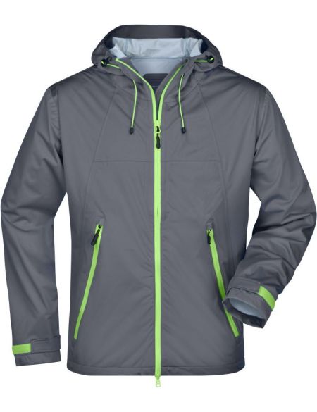 Herren 3-Lagen-Wintersport-Softshelljacke James Nicholson JN1053 navy