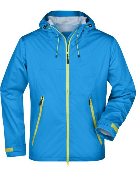 Herren 3-Lagen-Wintersport-Softshelljacke James Nicholson JN1053 navy